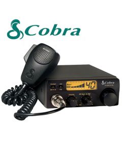 COBRA 19DX IV EU Version Fixed LCD AM FM Multi Band CB Radio Transceiver & Handheld Mic with Comtech CM-750PK Inverter