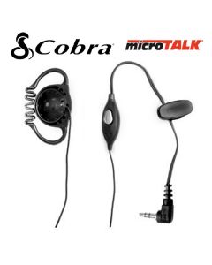 Comtech CM-16PT Over Ear Handsfree Headset with PTT Button for Cobra Radios