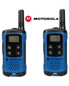 4Km Motorola TLKR T41 Walkie Talkie 2 Two Way PMR 446 Compact Radio Set - Twin
