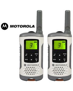 6km Motorola TLKR T50 Walkie Talkie Two Way Licence Free PMR Radio - Twin Pack