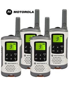 6km Motorola TLKR T50 Walkie Talkie Two Way Licence Free PMR Radio - Quad Pack