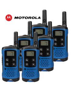 4Km Motorola TLKR T41 Walkie Talkie 2 Two Way PMR 446 Compact Radio Set - Six