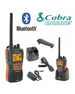 COBRA MR HH600 FLT BT EU Version Bluetooth Handheld VHF Marine LCD Submersible Floating Radio