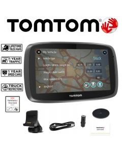 TomTom Trucker 6000 Truck HGV GPS Sat Nav with Free EU Lifetime Map Updates and 1 year Traffic Updates