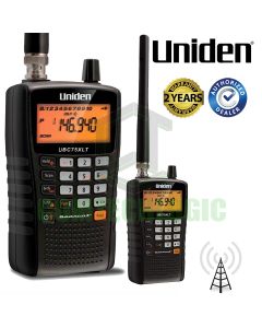 Uniden UBC75XLT 300ch Handheld Scanner 