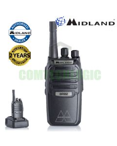 Midland BR02 Licence Free 2 Two Way Walkie Talkie Professional Business Radio