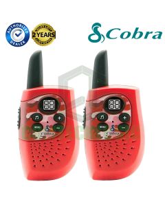 Cobra Hero Fire HM230R Kids Walkie Talkie 2Two Way PMR 446 Radio Twin Pack