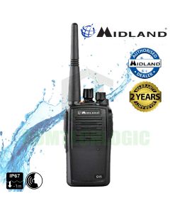 Midland G15 IP67 Waterproof Licence Free Two Way Walkie Talkie Business Radio