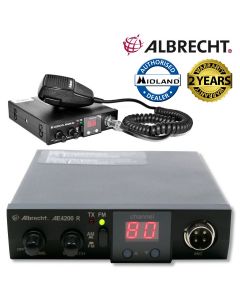 Albrecht AE 4200EU Multi Standard 12-24v 15wFM / 8wAM EEPROM CB Mobile Radio 