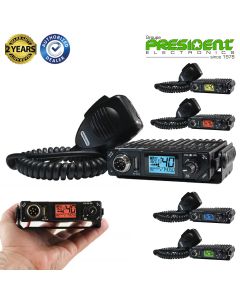 President BILL ASC Compact CB radio with USB charge port