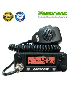 President Truman All european standards + UK40FM mobile AM/FM CB radio 