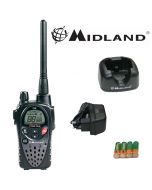 12Km Midland G9E Long Range Waterproof IPX5 Walkie Talkie Two Way PMR 446 Radio