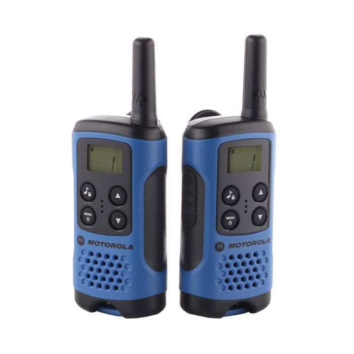 Pilgrim Habitat whistle 4Km Motorola TLKR T41 Walkie Talkie 2 Two Way PMR 446 Compact Radio Set -  Twin
