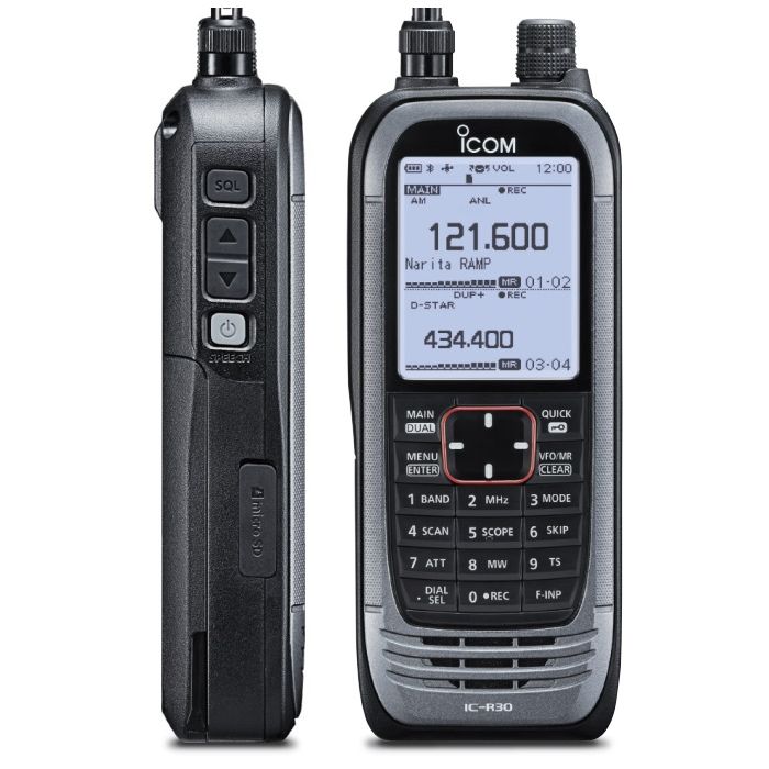 Icom IC-R30 Wideband Handheld Analogue/Digital Scanning Receiver